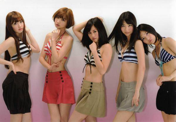 日本女子团体akb48下海成员,女子偶像团体akb48女星合照